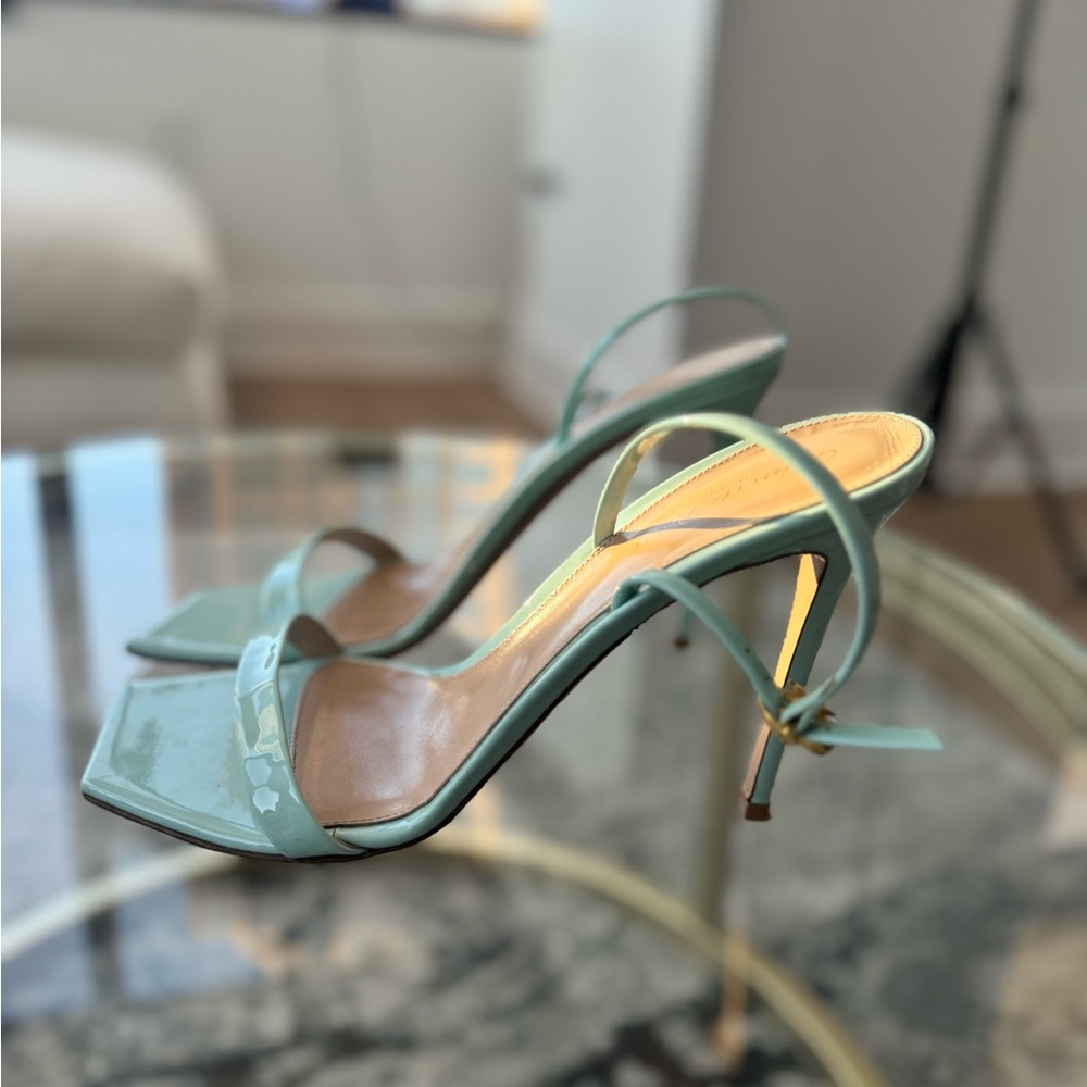 Gianvito Rossi Heels Turquoise size 42